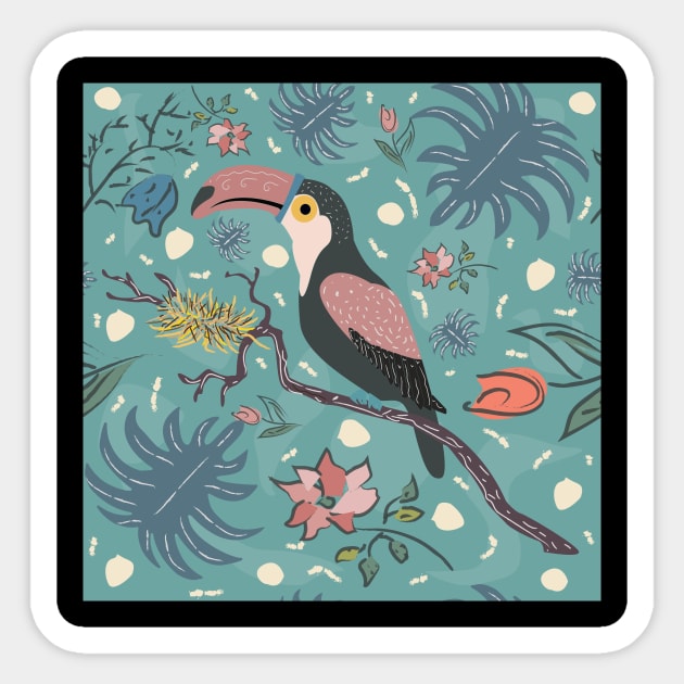 Toucan Sticker by Creative Meadows